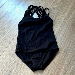 Arshiner Kids Girl Back straps hollow slim dance ballet camisole tank leotard